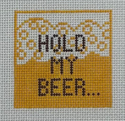 Hold My Beer Koozie Insert Canvas