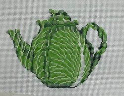 Cabbage Teapot Canvas