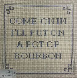 Come On In Bourbon Canvas