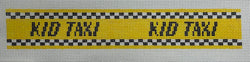 Kid Taxi Key Fob Canvas