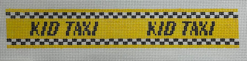 Kid Taxi Key Fob Canvas