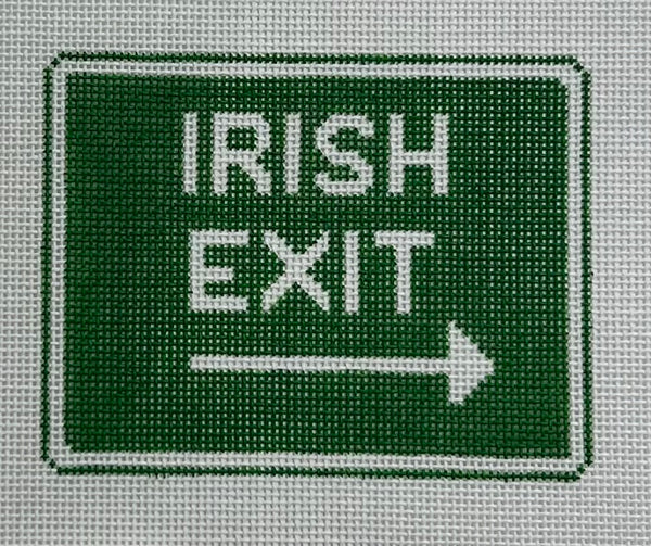 Irish Exit Canvas