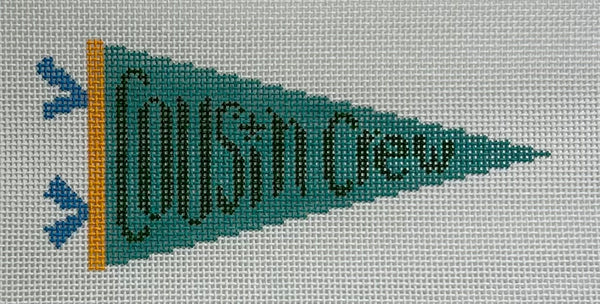 Cousin Crew Pennant Canvas