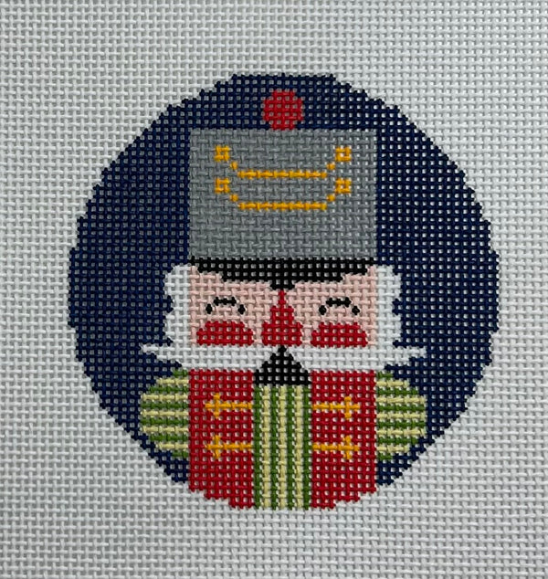 Nutcracker Archie Round Canvas