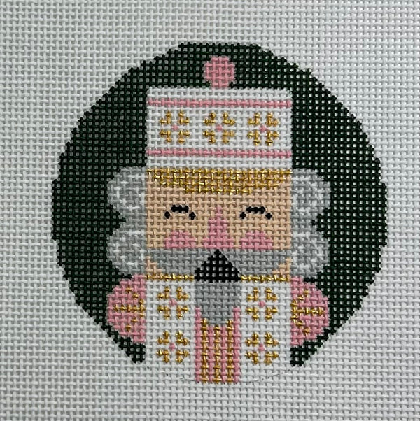 Nutcracker Elliot Round Canvas