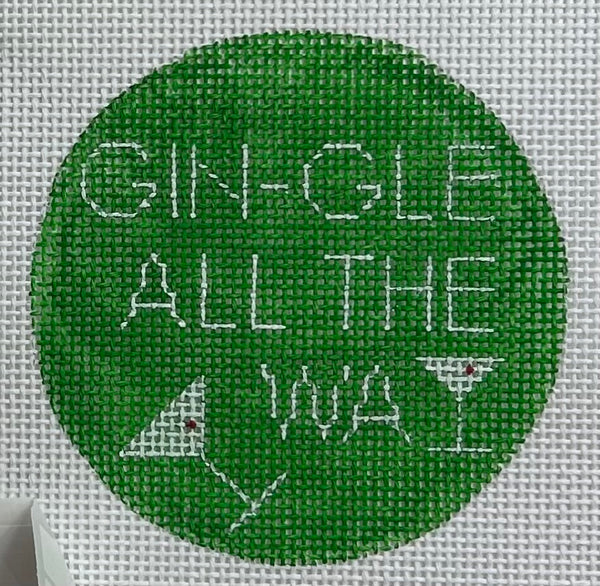 Gin-gle All the Way Canvas