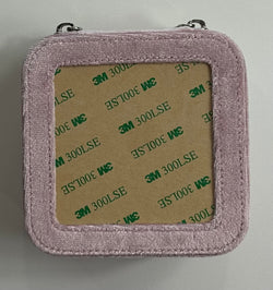 Pink Velvet Jewelry Box