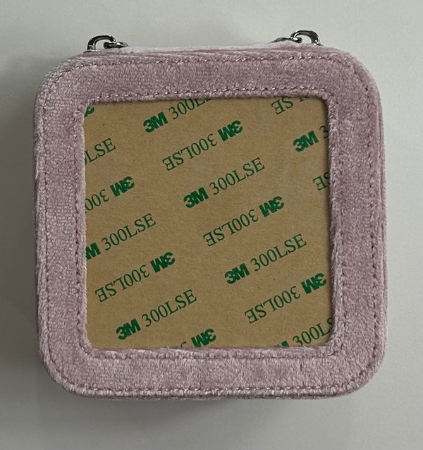 Pink Velvet Jewelry Box