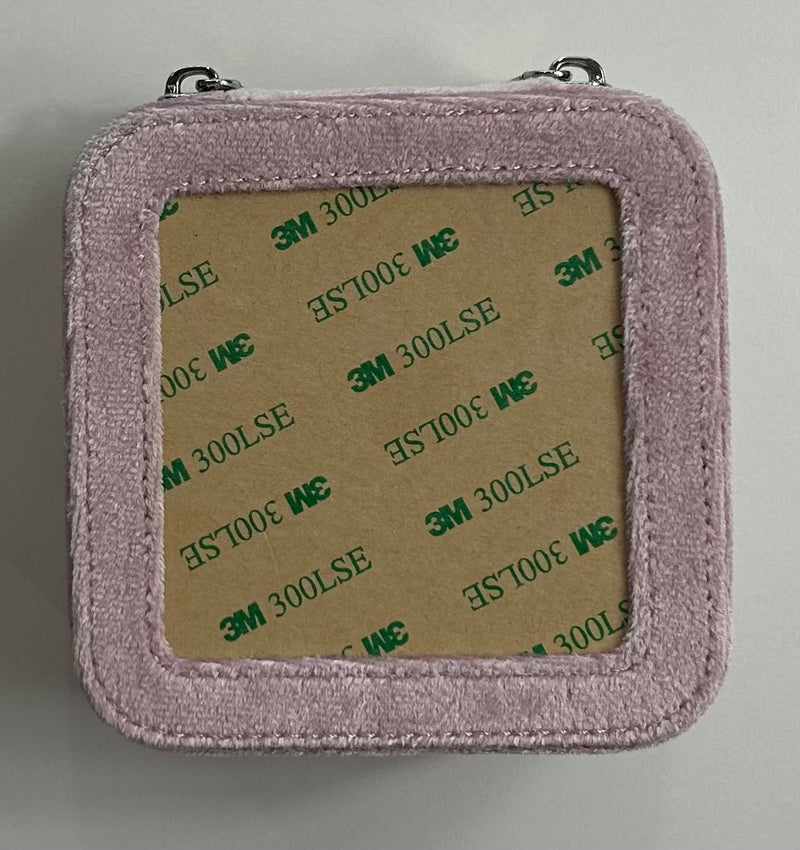 Pink Velvet Jewelry Box