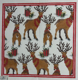 Reindeer Pillow Canvas
