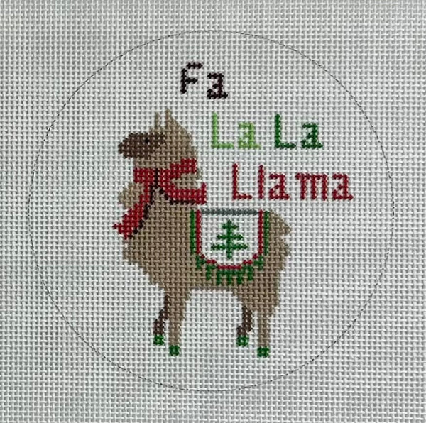 Fa La La Llama Canvas