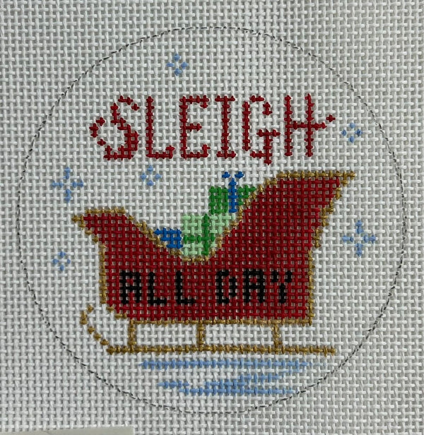 Sleigh All Day Canvas