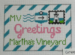 Greetings from Martha's Vineyard Canvas
