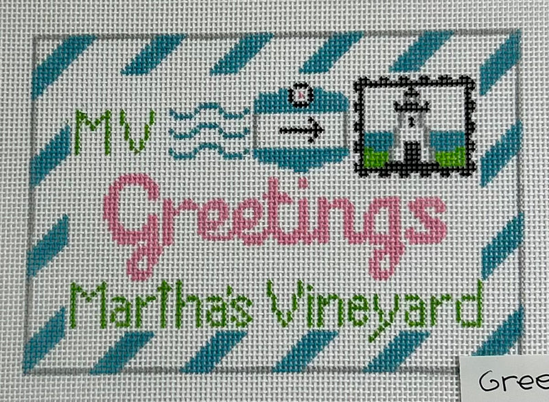 Greetings from Martha's Vineyard Canvas