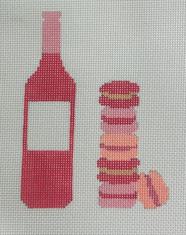 Rose and Macarons Canvas