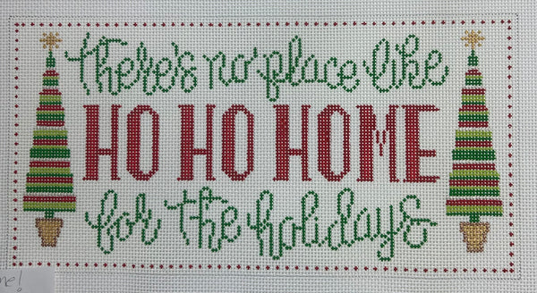 Ho Ho Home for the Holidays Canvas