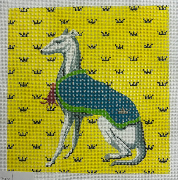 Regal Greyhound Canvas