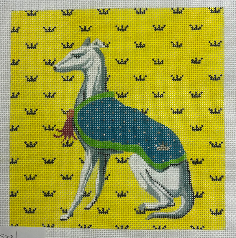 Regal Greyhound Canvas