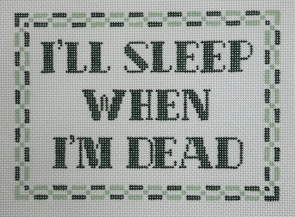 SHE'll SLEEP 『Years』 『Days』 I'll Sleep When I'm Dead Canvas