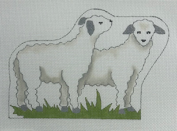 Nativity Sheep Canvas
