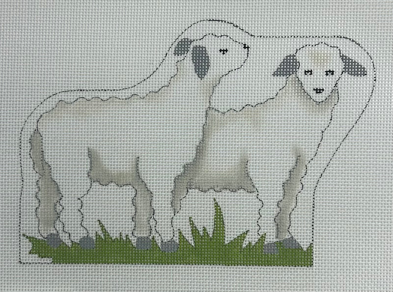 Nativity Sheep Canvas