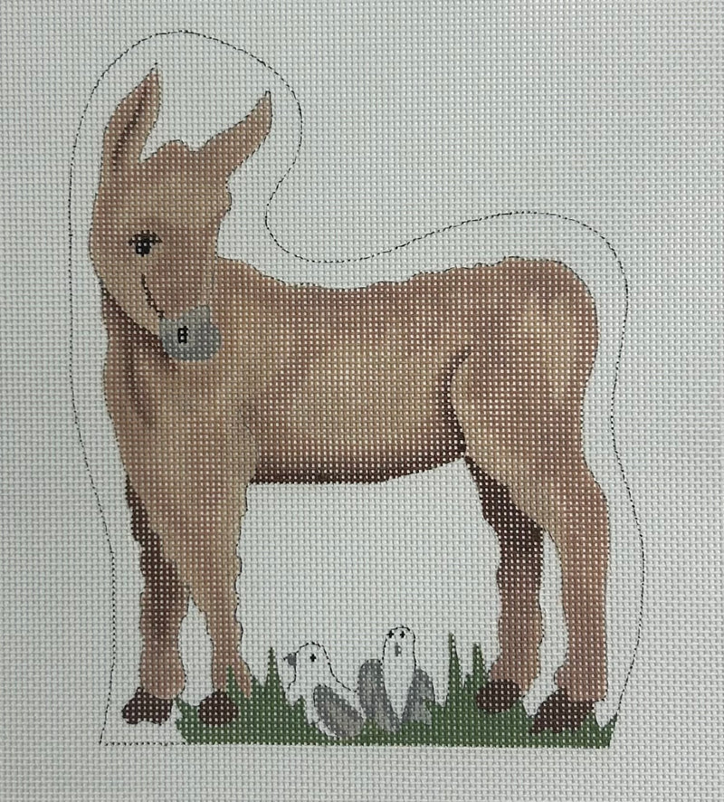 Nativity Donkey Canvas