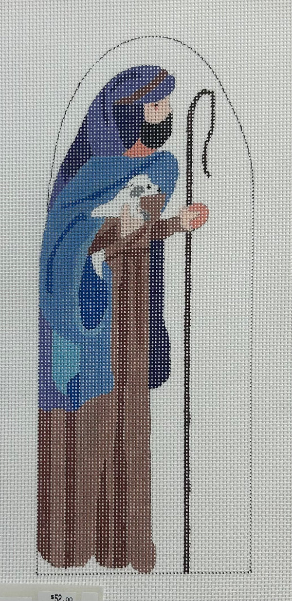 Nativity Shepherd Canvas