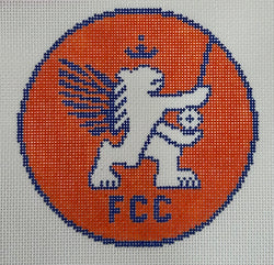 FC Lion Ornament Canvas
