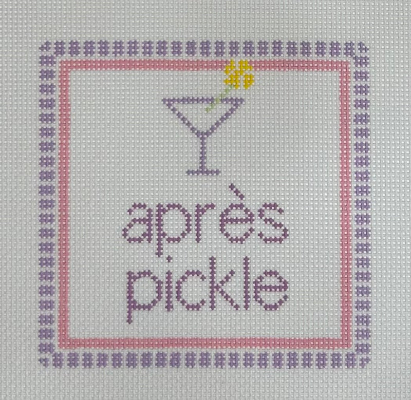 Apres Pickle Coaster Canvas