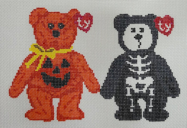 Halloweenie Babies Canvas