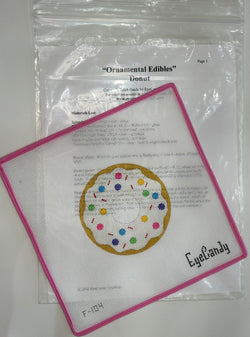 Donut with Sprinkles Canvas