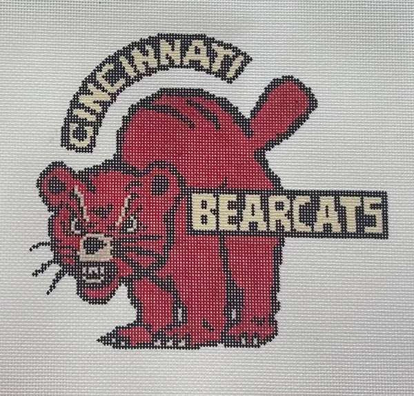 Retro UC Bearcats Canvas