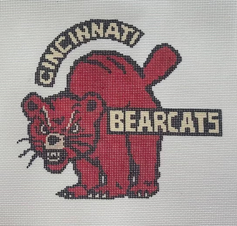 Retro UC Bearcats Canvas