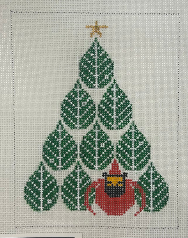 Christmas Cardinal Canvas