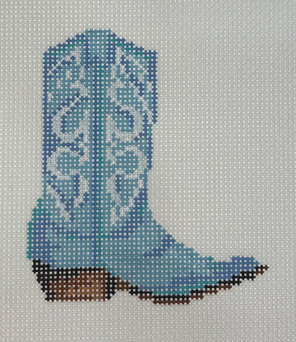 Blue Boot Canvas