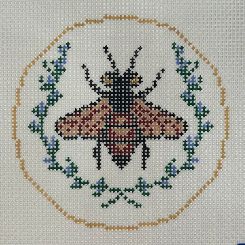 Black Bee Insert Canvas
