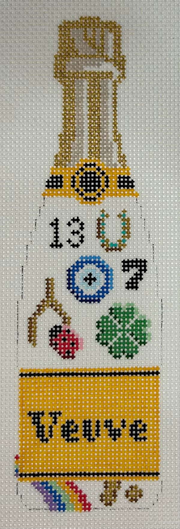 Veuve Bottle- Lucky Charms Canvas