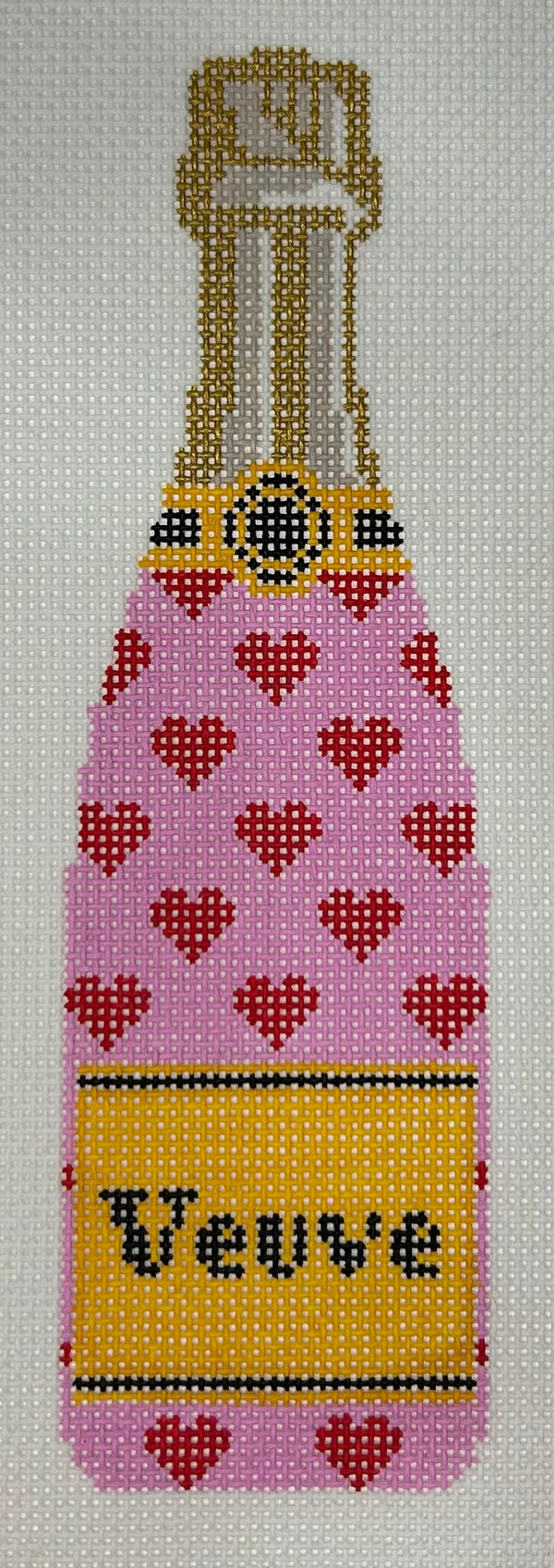 Veuve Bottle- Valentine Canvas