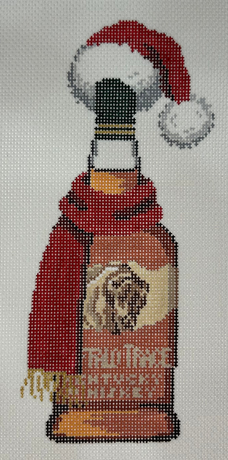 Santa Hat Buffalo Canvas