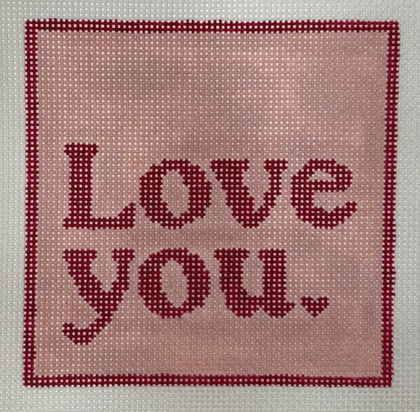 Love You Canvas