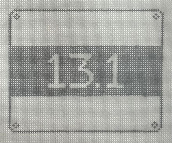 Half Marathon Bib Canvas