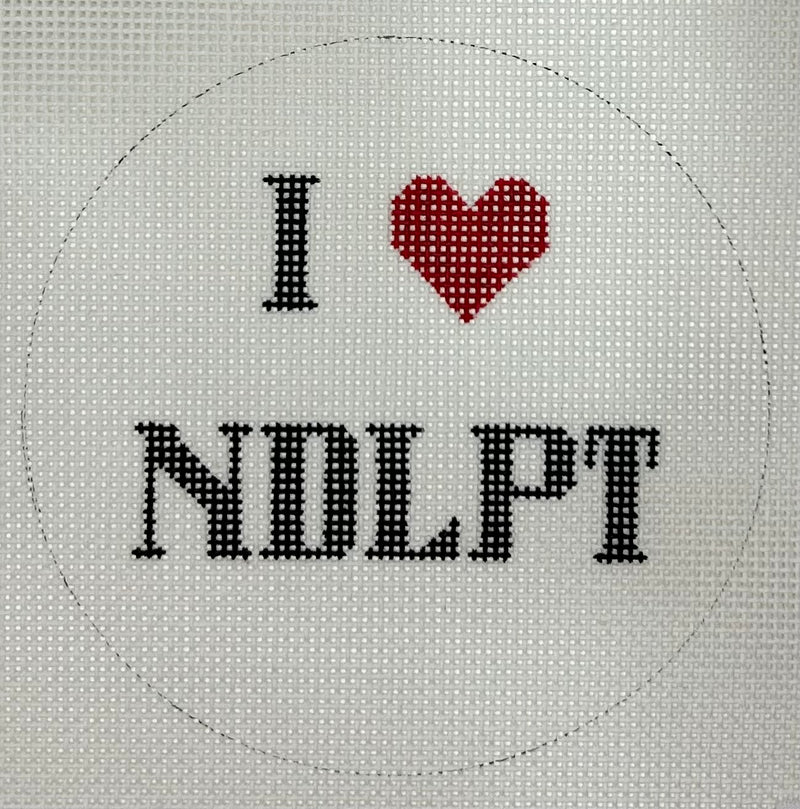 I Love NDLPT Canvas