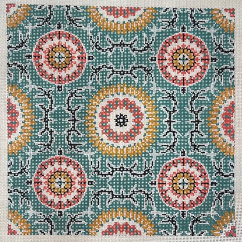 Bungalow in Mint Canvas