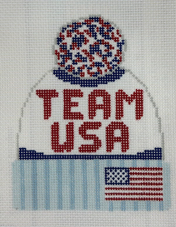 Team USA Beanie Canvas
