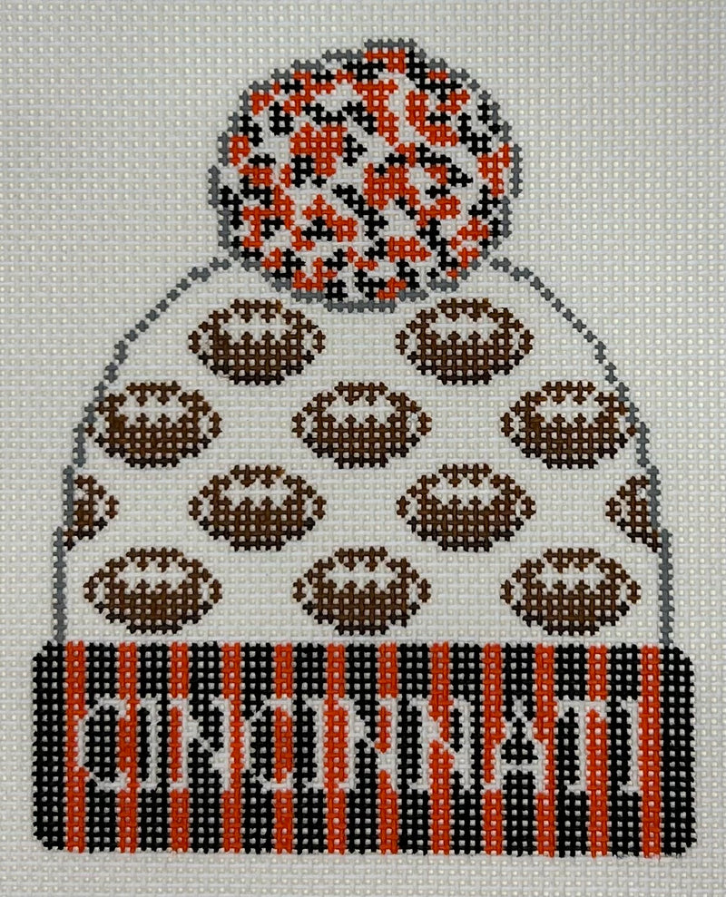 Cincinnati Football Beanie Canvas