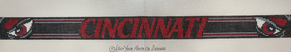 Cincinnati Bearcat Belt Canvas