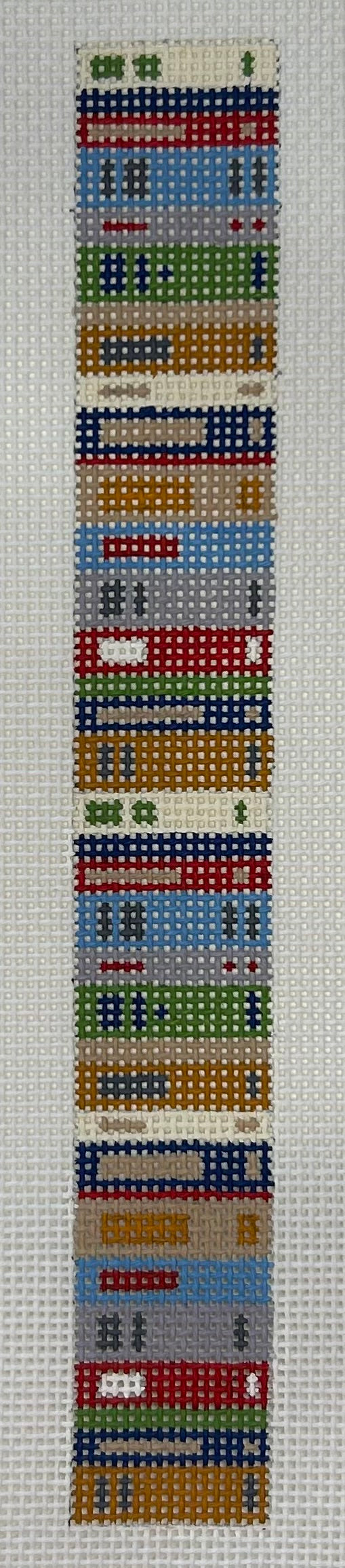 Books Key Fob Canvas