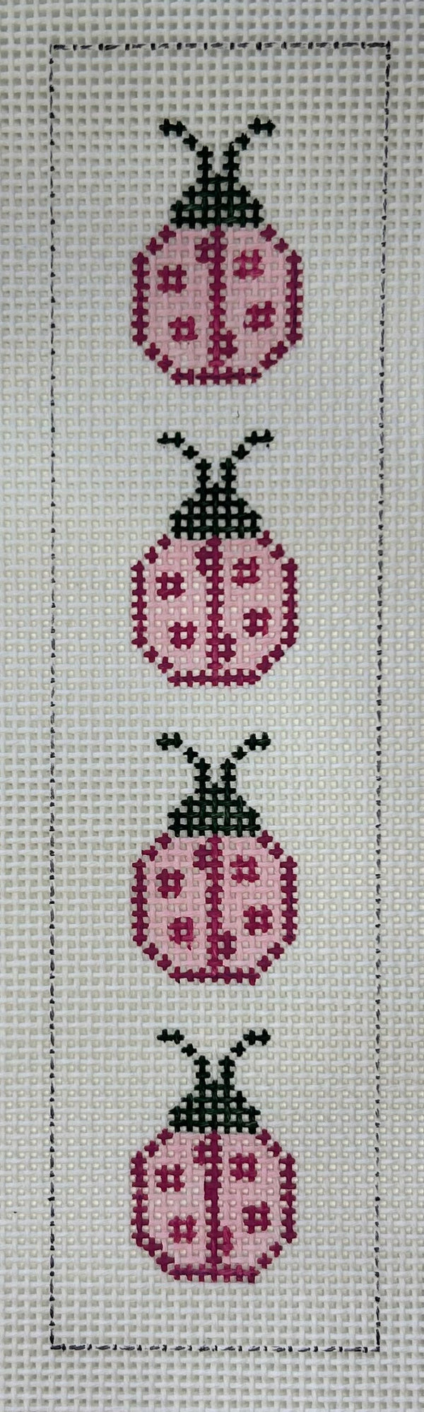 Pink Ladybugs Canvas