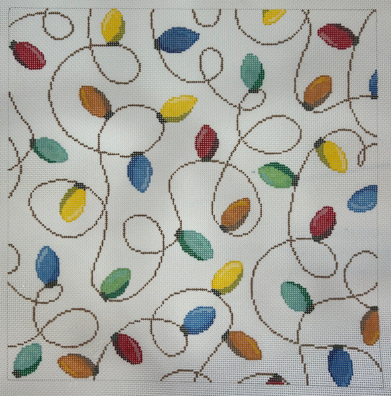 Holiday Lights Canvas