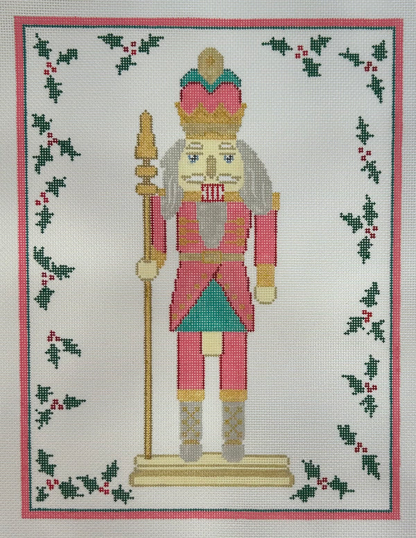 Pink Nutcracker Canvas